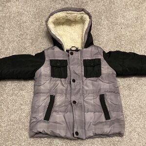 Boys Plaid Puffer Coat Ben Sherman 24 months